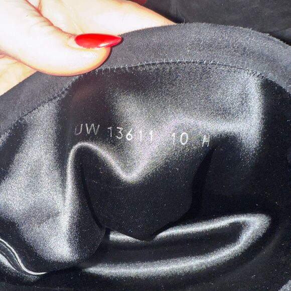 Stuart Weitzman Midland Suede Over The Knee Boot - Black 10 - Picture 12 of 14